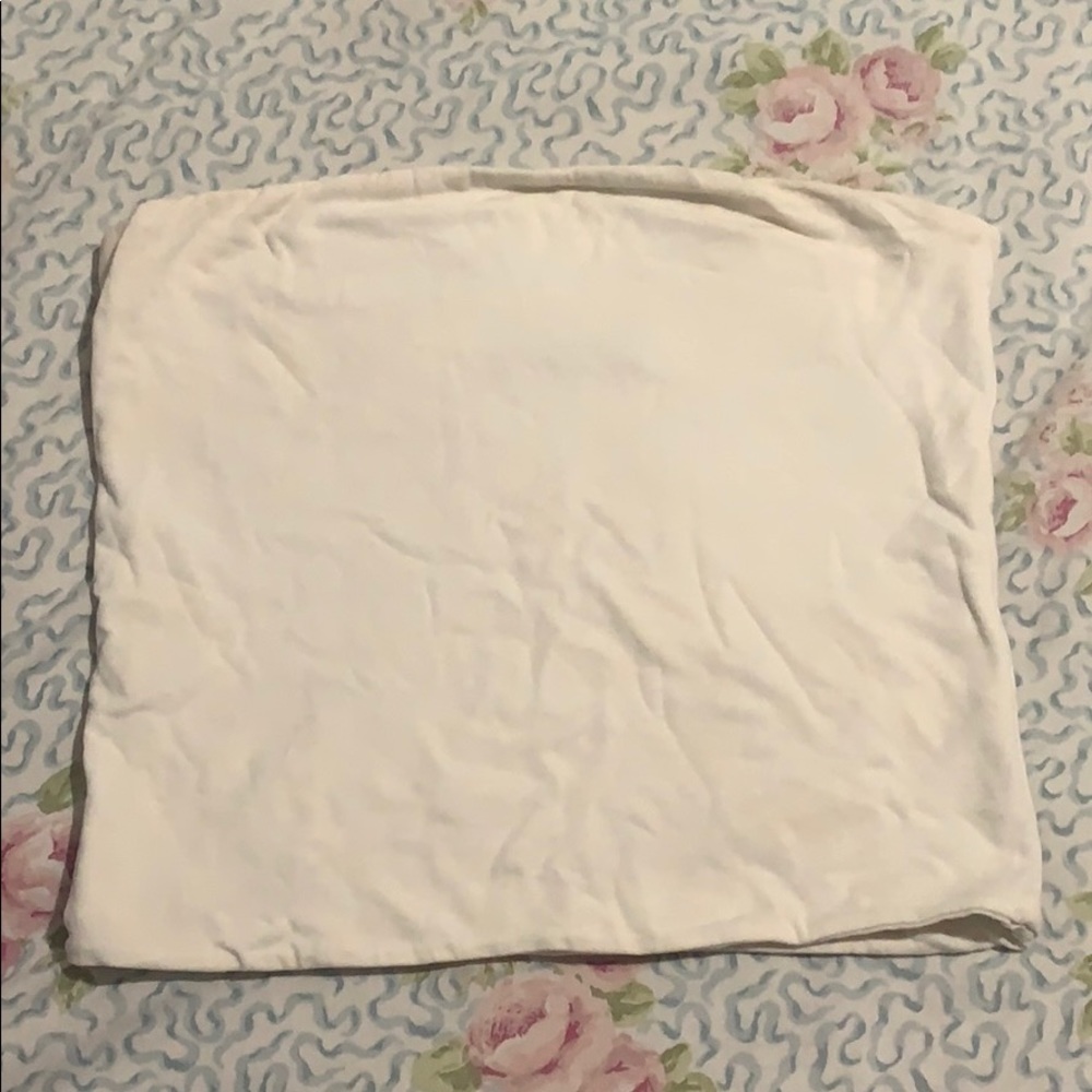 White tube top from Brandy Melville
